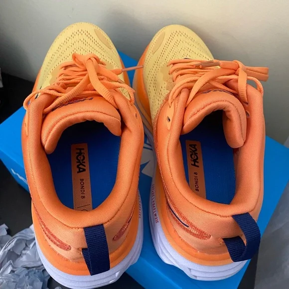 Hoka One One Men's Bondi 8 Running Sneaker Shoes, Size -M7-W8 - Picture 5 of 8